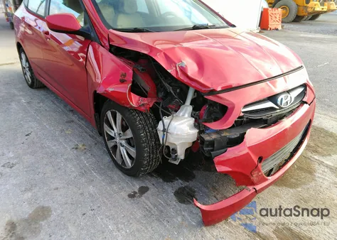 2012 Hyundai Accent Gls z USA, uszkodzony, nr VIN KMHCU4AE4CU196200